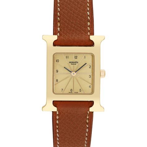 hermes womens leather watch|pre owned hermes watches.